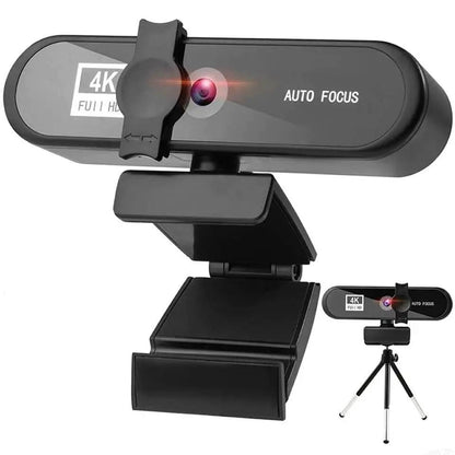 2K 4K Webcam Tripod Autofocus USB Camera