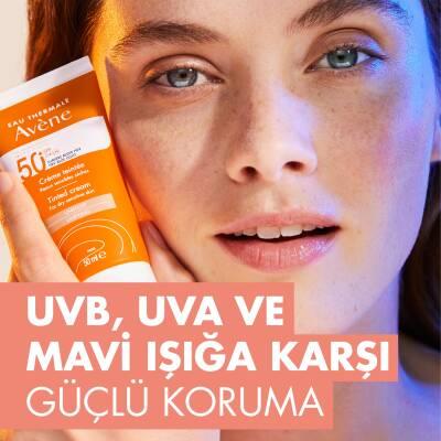 Avène tinted sunscreen SPF50+ 50ml for dry skin with high protection on Tampa Home & Garden Store