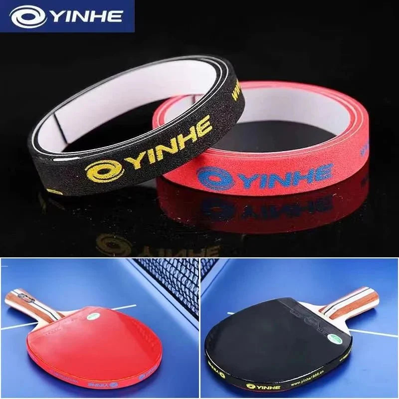 Table tennis racket edge tape sponge protector red black Yinhe paddles 2 on Tampa Home & Garden Store