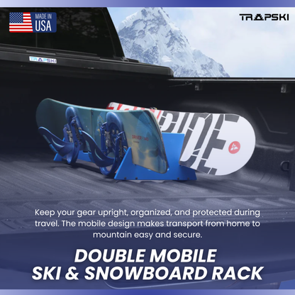 2x All Mountain Ski & Standard Snowboard Rack - Tampa Home & Garden Store