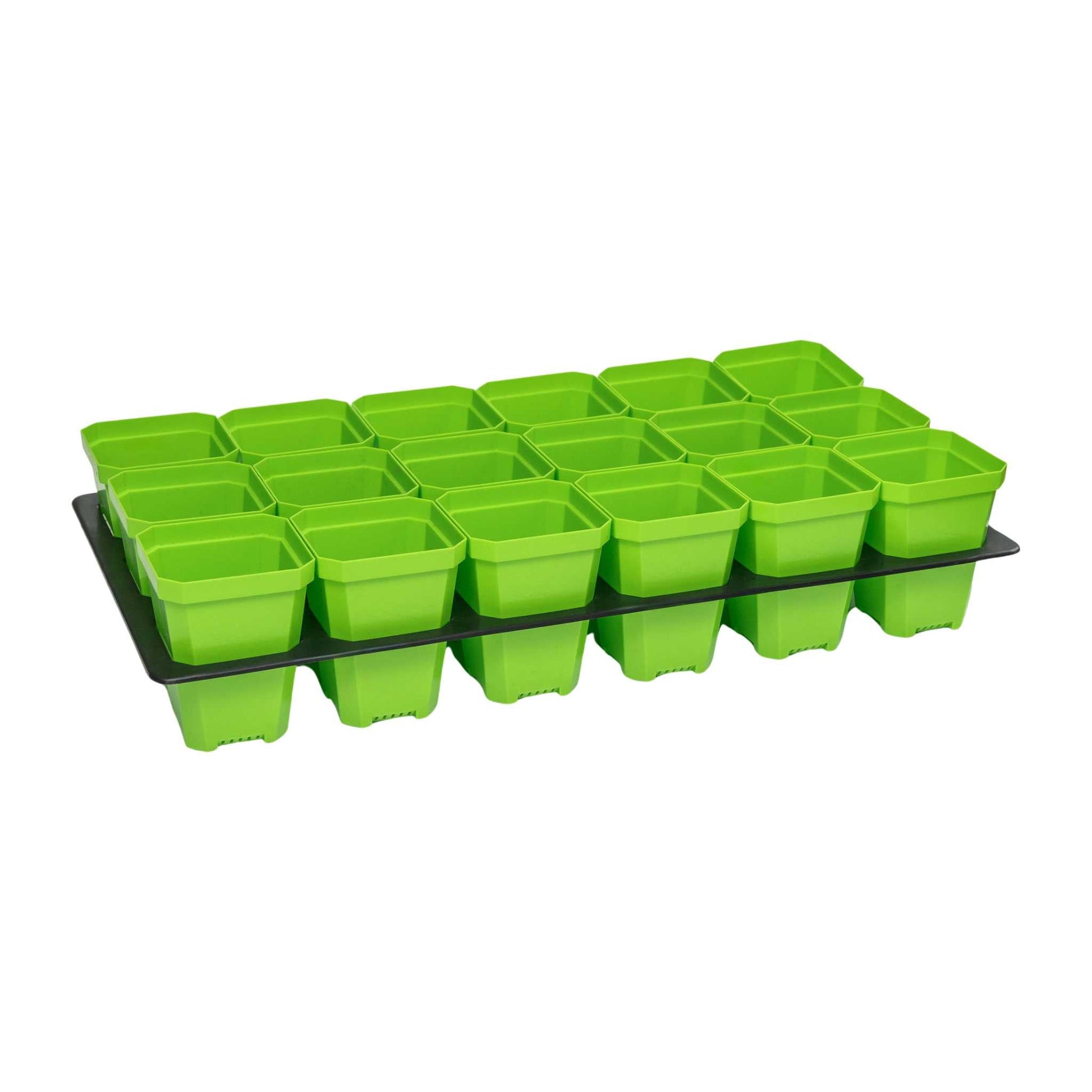 3.3" Heavy Duty Seed Starting Pots with Inserts - Tampa soil911.com