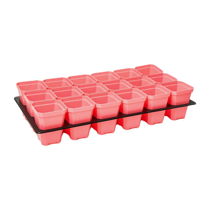 3.3" Heavy Duty Seed Starting Pots with Inserts - Tampa Home & Garden Store