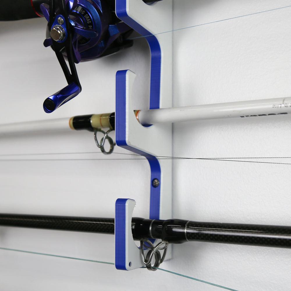 3, 4, 6+ Fishing Rod Racks Wall or Ceiling Mount Fishing Pole Storage Rack - Tampa Home & Garden Store