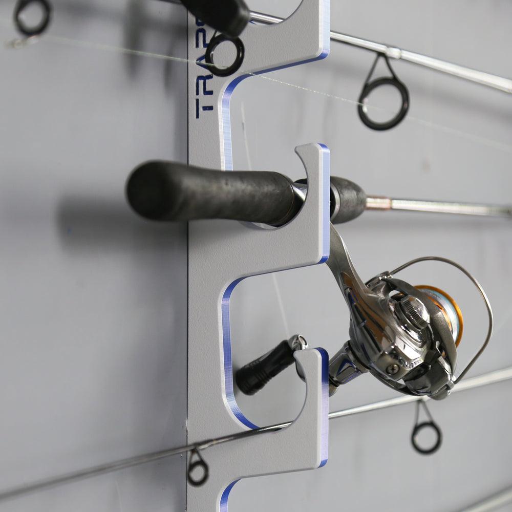 3, 4, 6+ Fishing Rod Racks Wall or Ceiling Mount Fishing Pole Storage Rack - Tampa Home & Garden Store