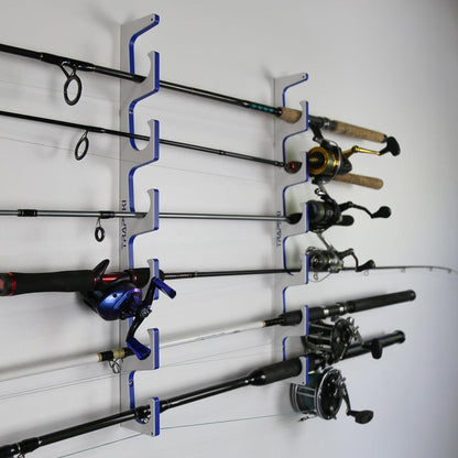3, 4, 6+ Fishing Rod Racks Wall or Ceiling Mount Fishing Pole Storage Rack - Tampa Home & Garden Store