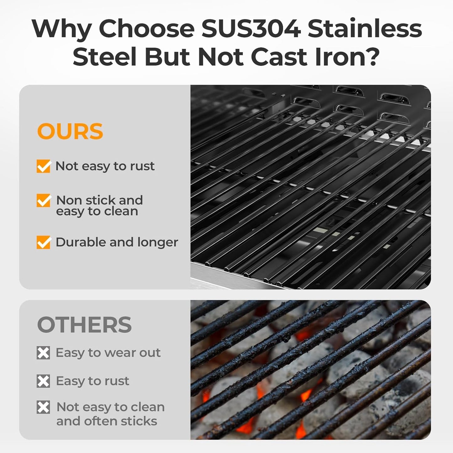 Parrillas de gas propano de 3 y 4 quemadores con quemadores laterales para cocinar al aire libre, barbacoas, patios y campamentos. 