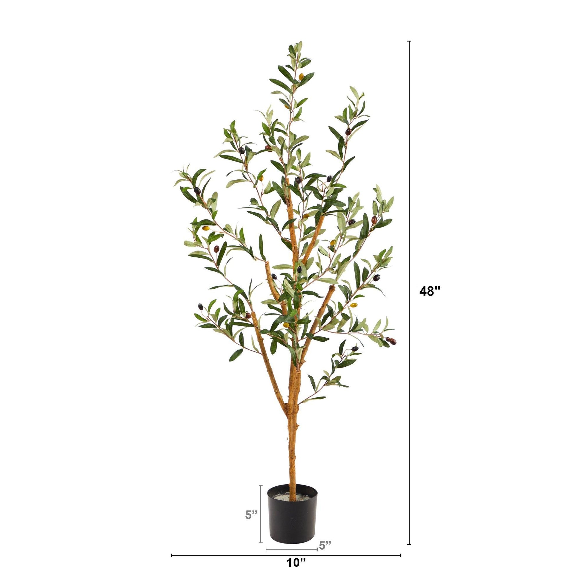 3.5’ Artificial Olive Tree - Tampa Home & Garden Store