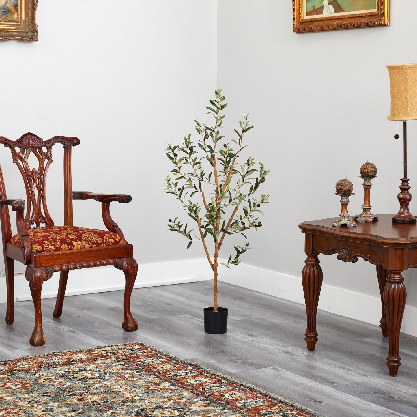 3.5’ Artificial Olive Tree - Tampa Home & Garden Store