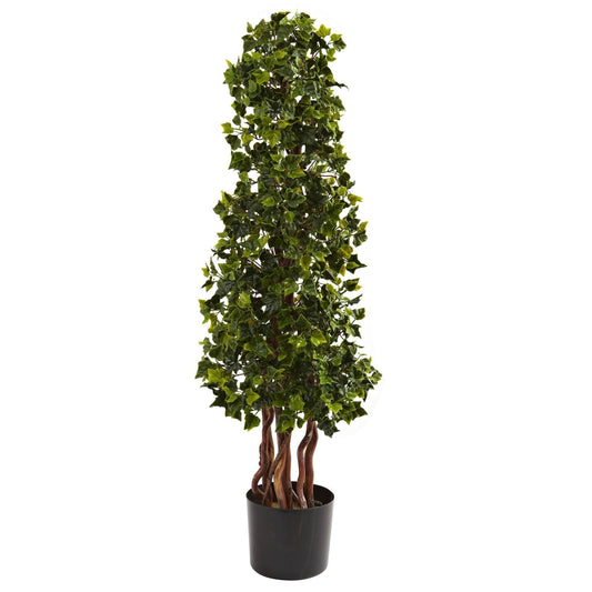 3.5’ English Ivy Spiral UV Resistant (In-Door/Out-Door) - Tampa Home & Garden Store