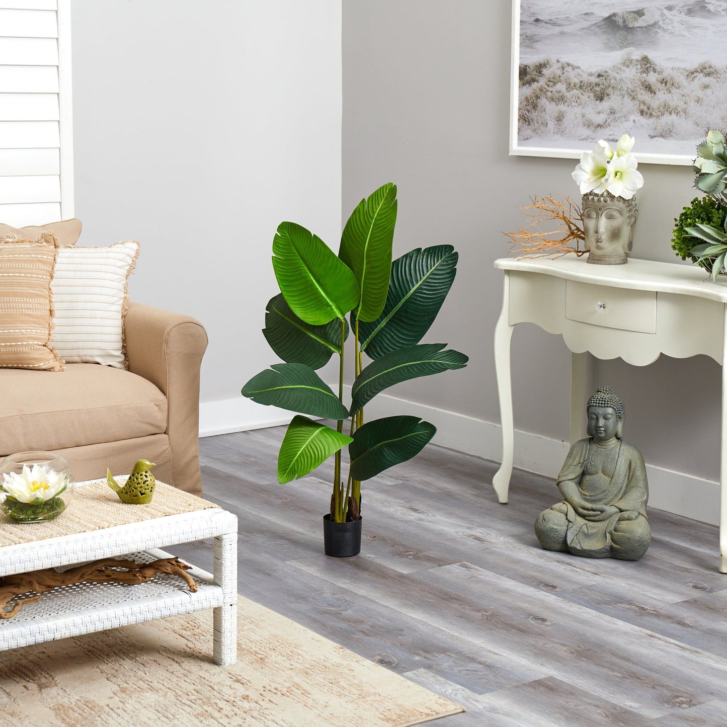 3.5’ Travelers Palm Artificial Tree - Tampa Home & Garden Store