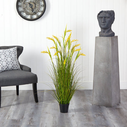 3.5’ Wheat Grain Artificial Plant - Tampa Home & Garden Store