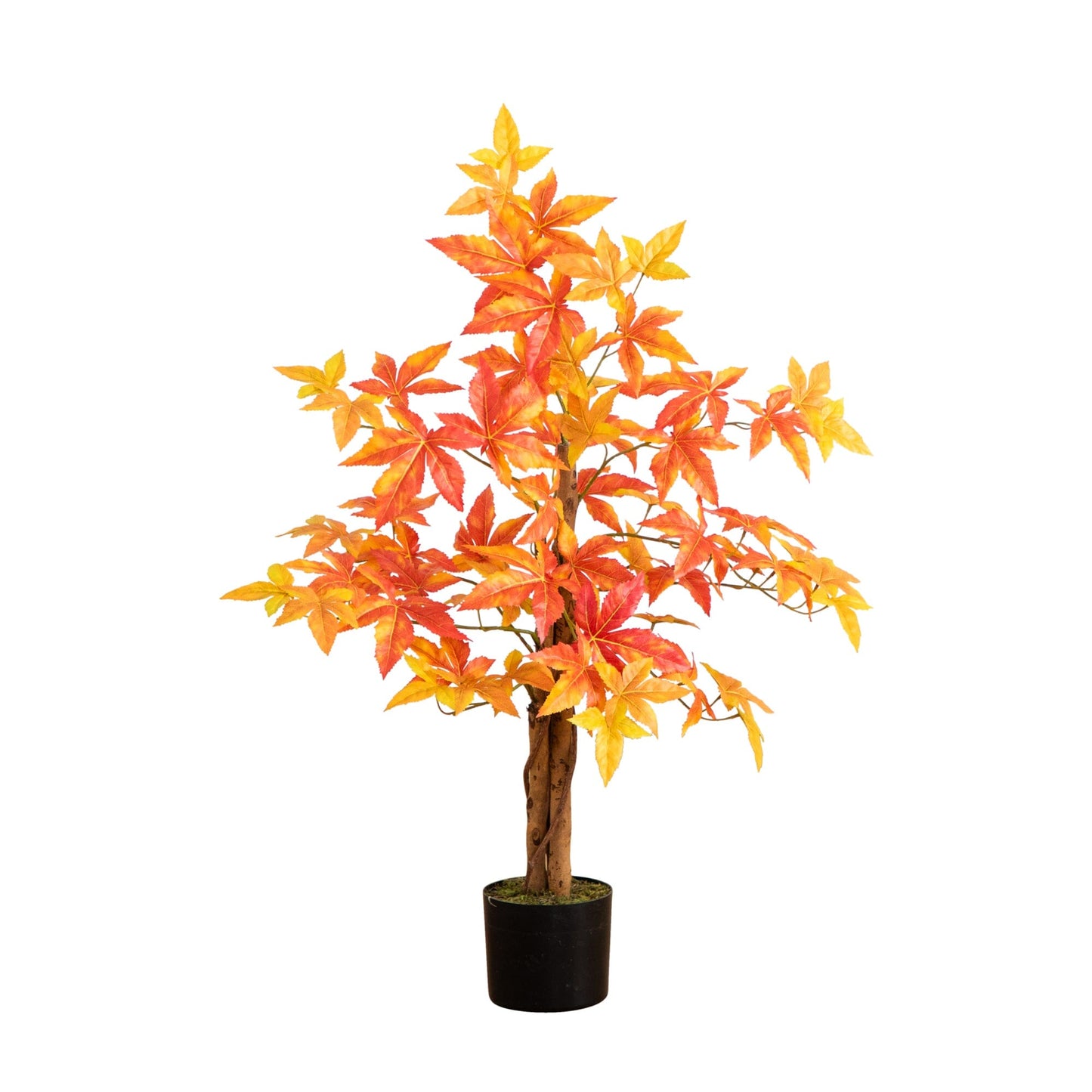 3’ Autumn Deluxe Maple Artificial Fall Tree - Tampa Home & Garden Store