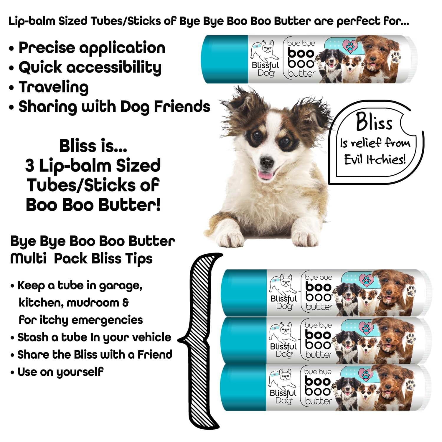 3 Cute Puppies Boo Boo Butter - Tampa Home & Garden Store