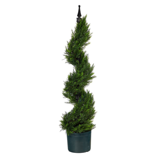 3' Cypress Spiral Topiary Artificial Tree - Tampa Home & Garden Store