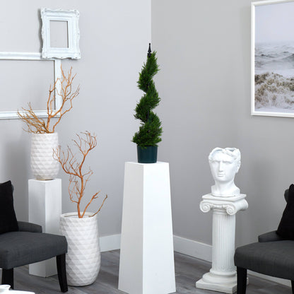 3' Cypress Spiral Topiary Artificial Tree - Tampa Home & Garden Store