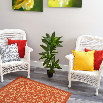 3' Dracaena Artificial Plant (Real Touch) - Tampa Home & Garden Store