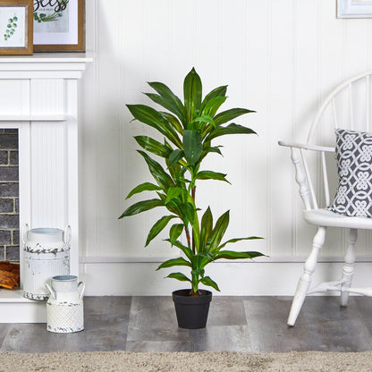 3' Dracaena Artificial Plant (Real Touch) - Tampa Home & Garden Store