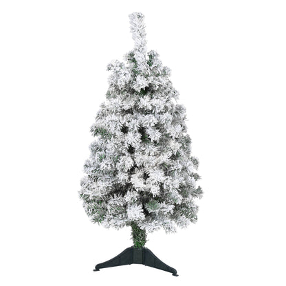 3' Flocked Rock Springs Spruce Artificial Christmas Tree - Tampa Home & Garden Store
