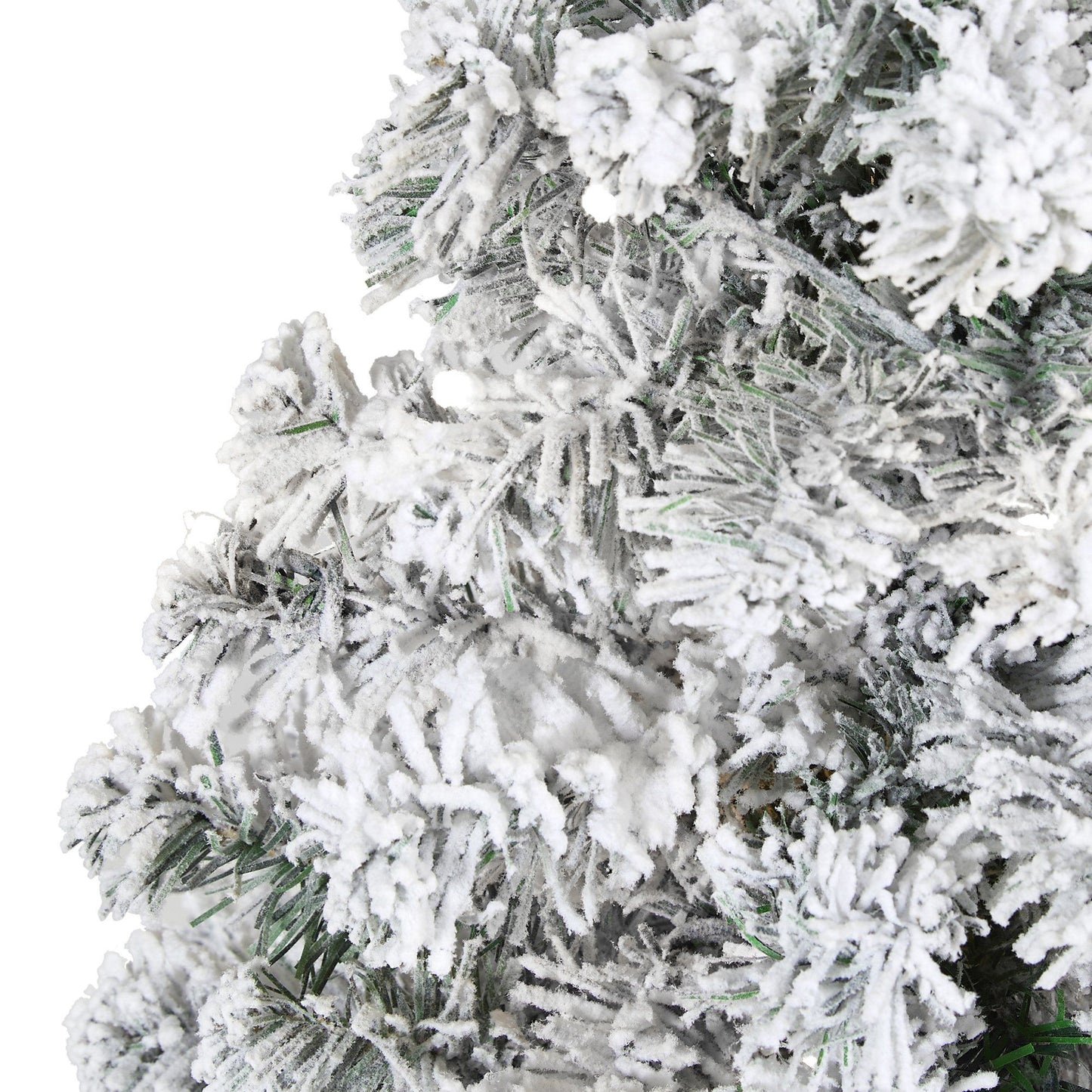 3' Flocked Rock Springs Spruce Artificial Christmas Tree - Tampa Home & Garden Store