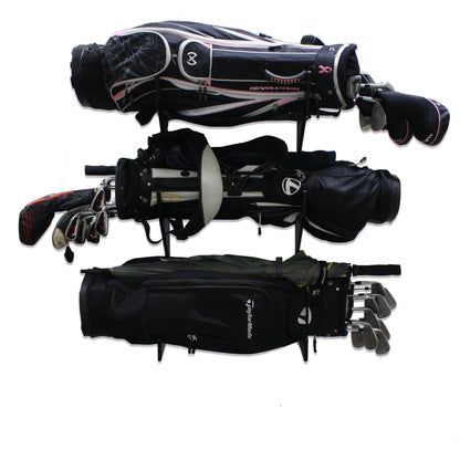 3+ Golf Bags Rack or 2 Golf Bag Racks Shelf Storage | Wall Mount - Tampa Home & Garden Store