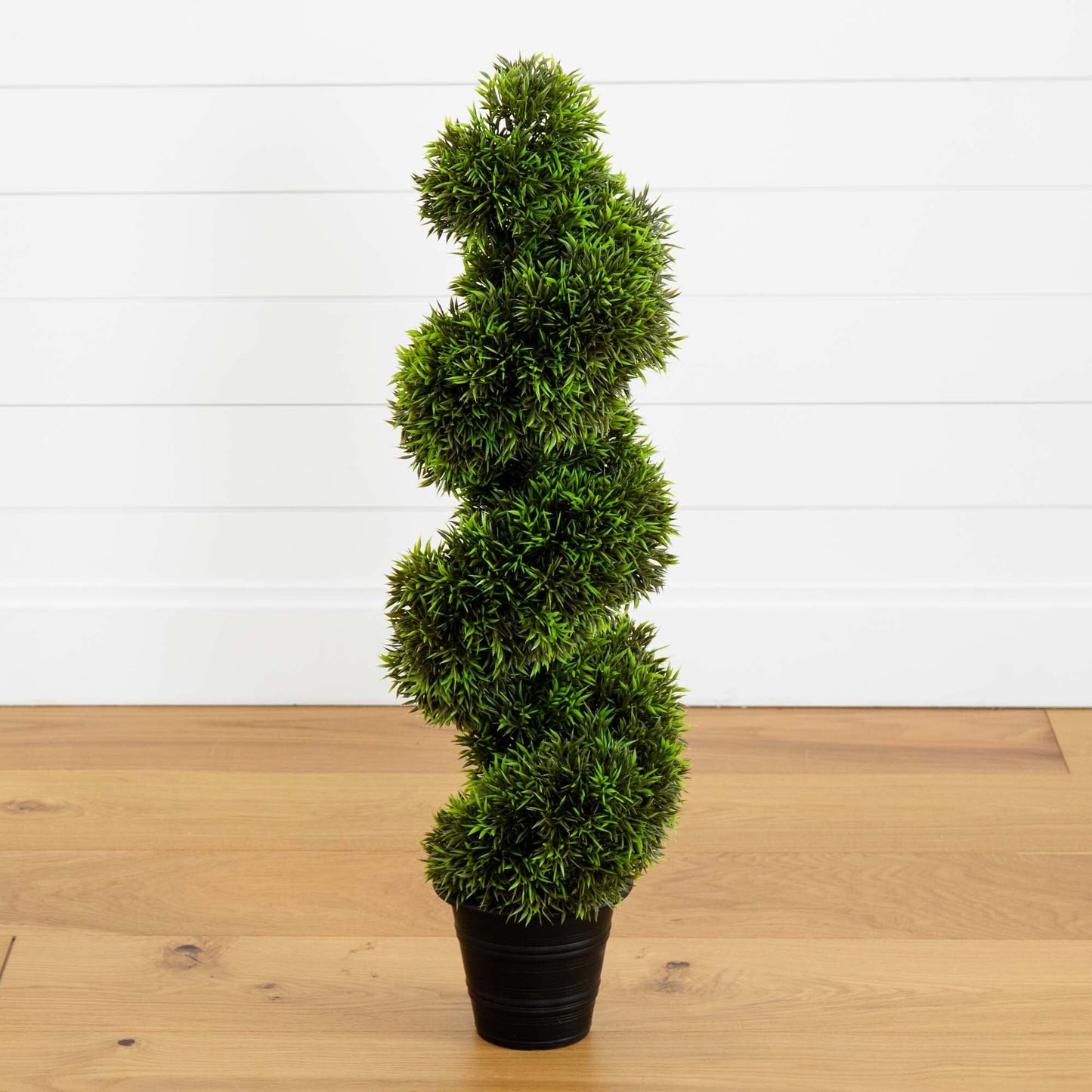 3' Grass Spiral Topiary w/Deco Planter - Tampa Home & Garden Store