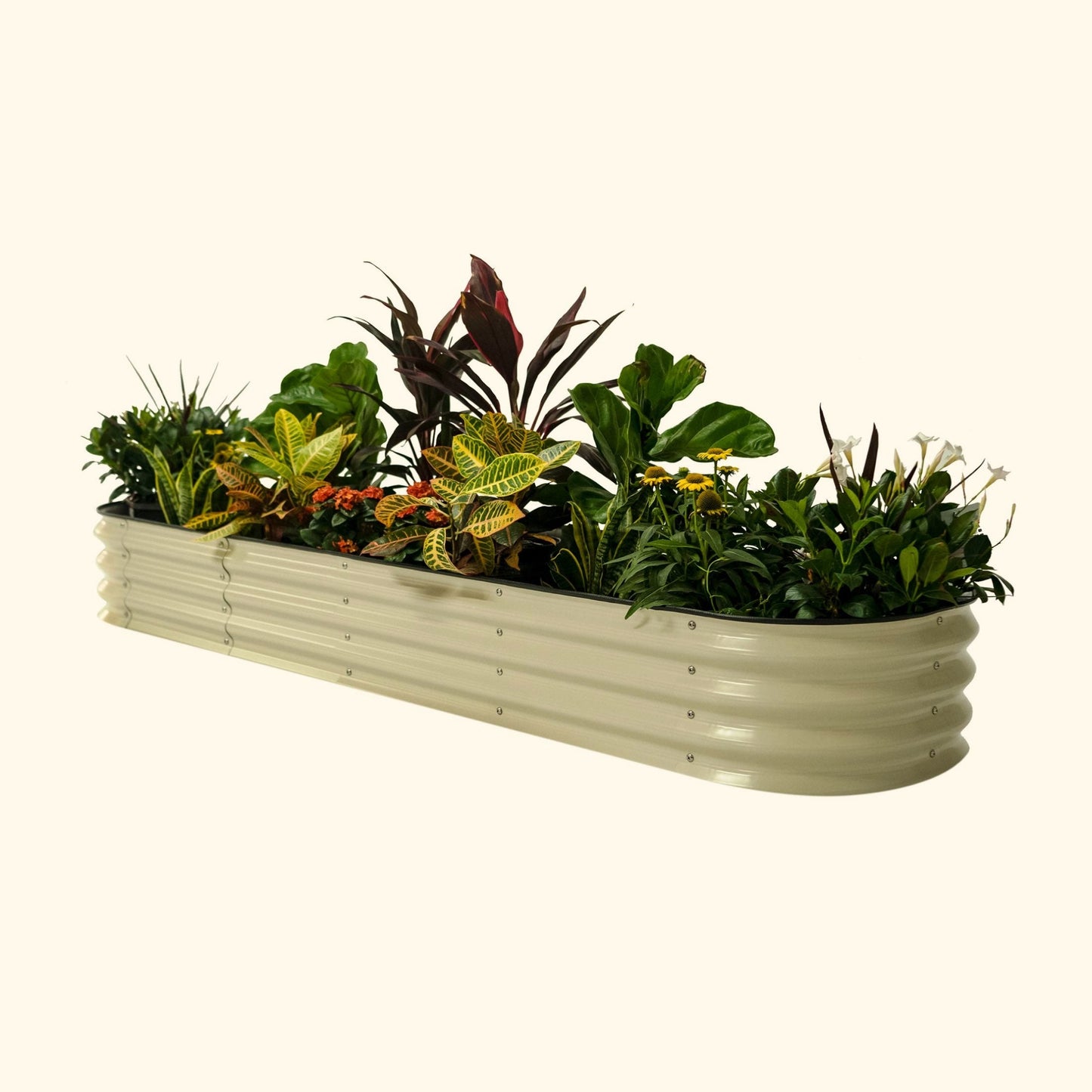 11" High Large Raised Garden Bed Kit 9 in 1 Modular Metal - Tampa soil911.com