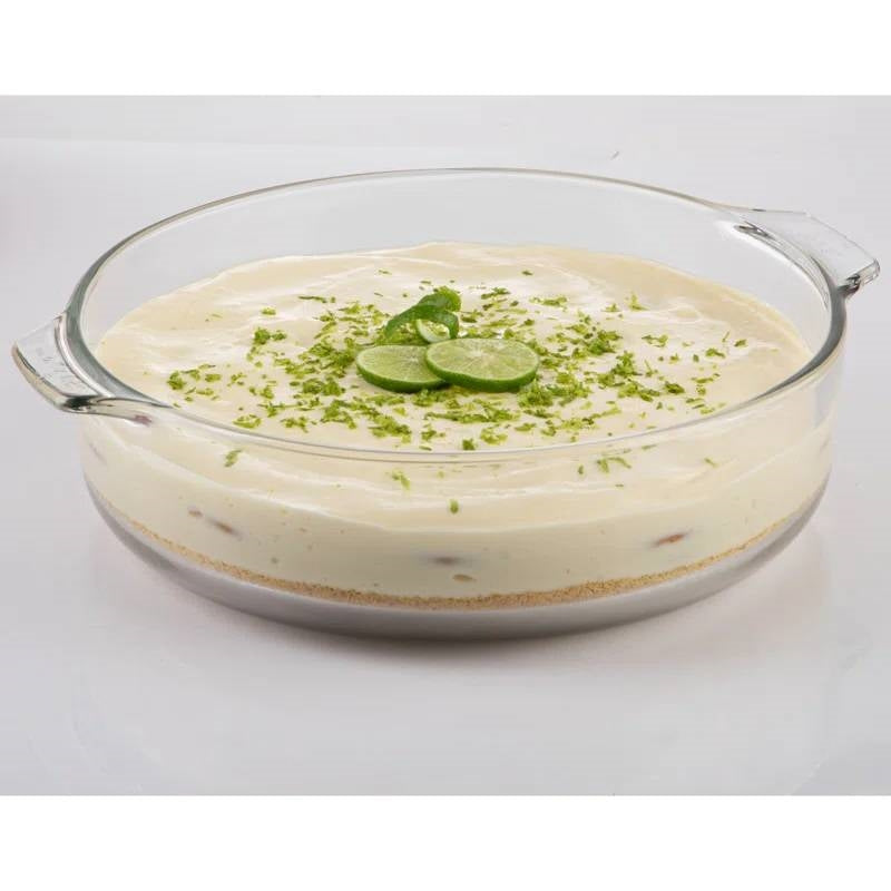 3-Quart Glass Bakeware Casserole Dish Dutch Oven with Oven-Safe Glass Lid - Tampa Home & Garden Store