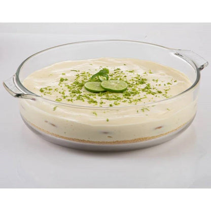 3-Quart Glass Bakeware Casserole Dish Dutch Oven with Oven-Safe Glass Lid - Tampa Home & Garden Store