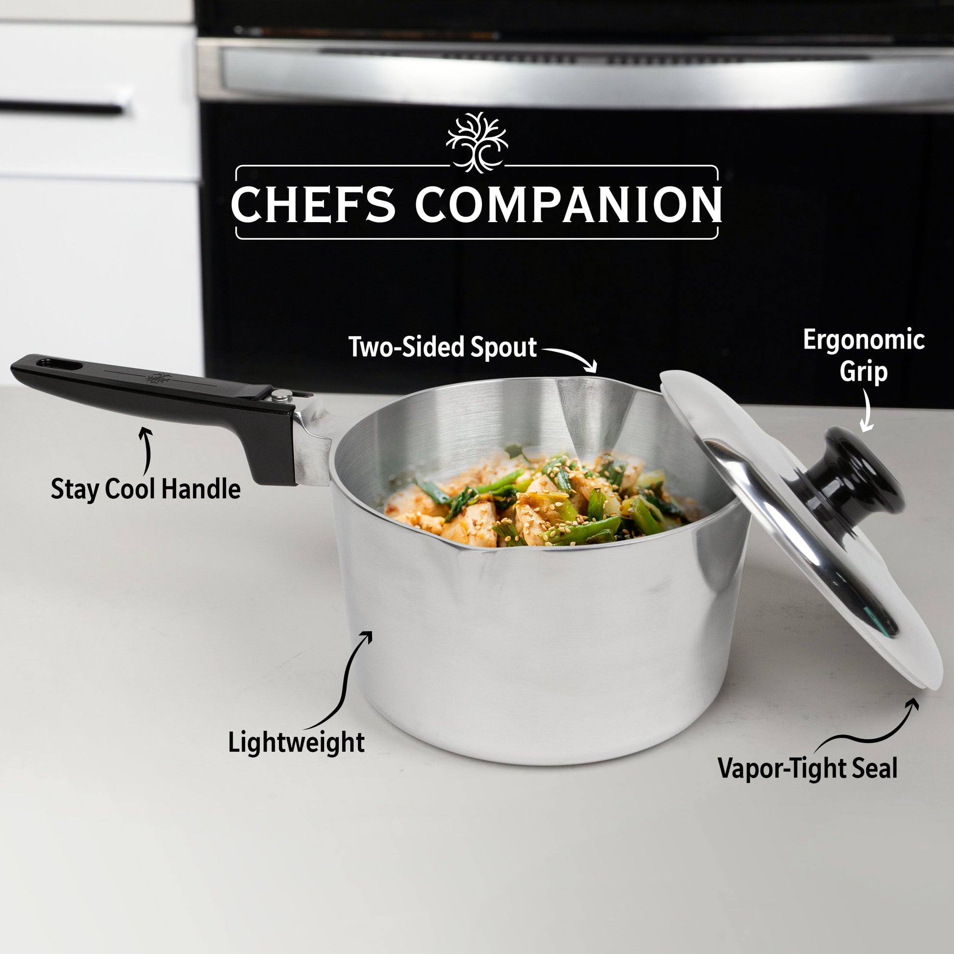 3 Quart Sauce Pan with Lid - Tampa Home & Garden Store