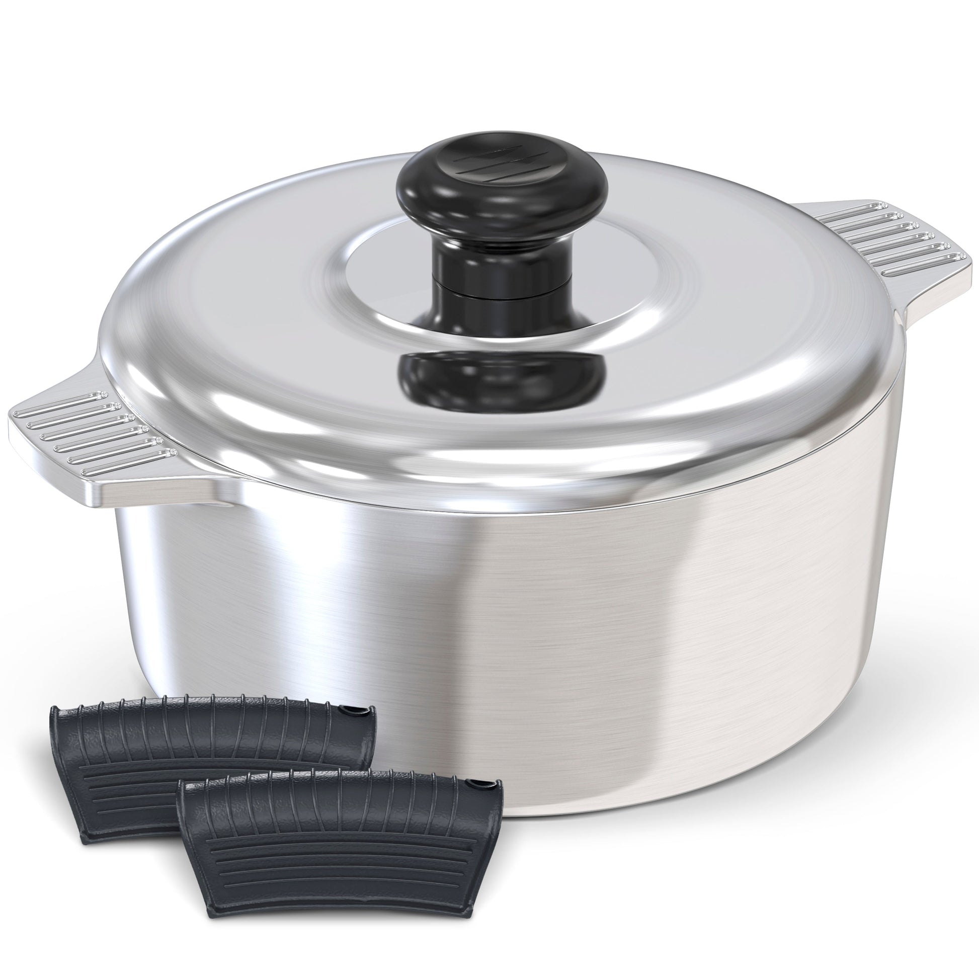 3 Quarts Round Dutch Oven with Lid - Tampa Home & Garden Store