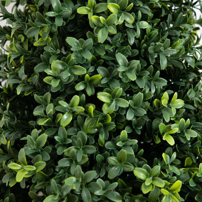 3' UV Resistant Artificial Boxwood Plant with Integrated Ground Stake (Indoor/Outdoor) - Set of 2 - Tampa Home & Garden Store
