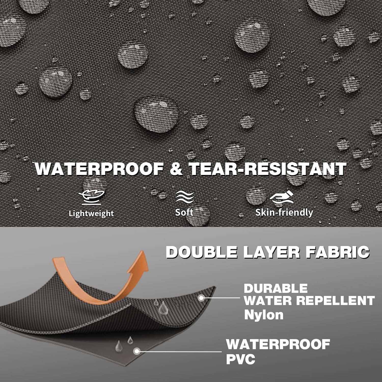 Bootfoot Waders by Dikasun Outdoor in brown with waterproof fabric and doublelayer nylon on Tampa Home & Garden Store