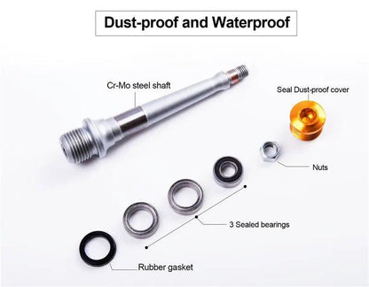 Ultralight Bicycle Pedals Sealed Bearings
