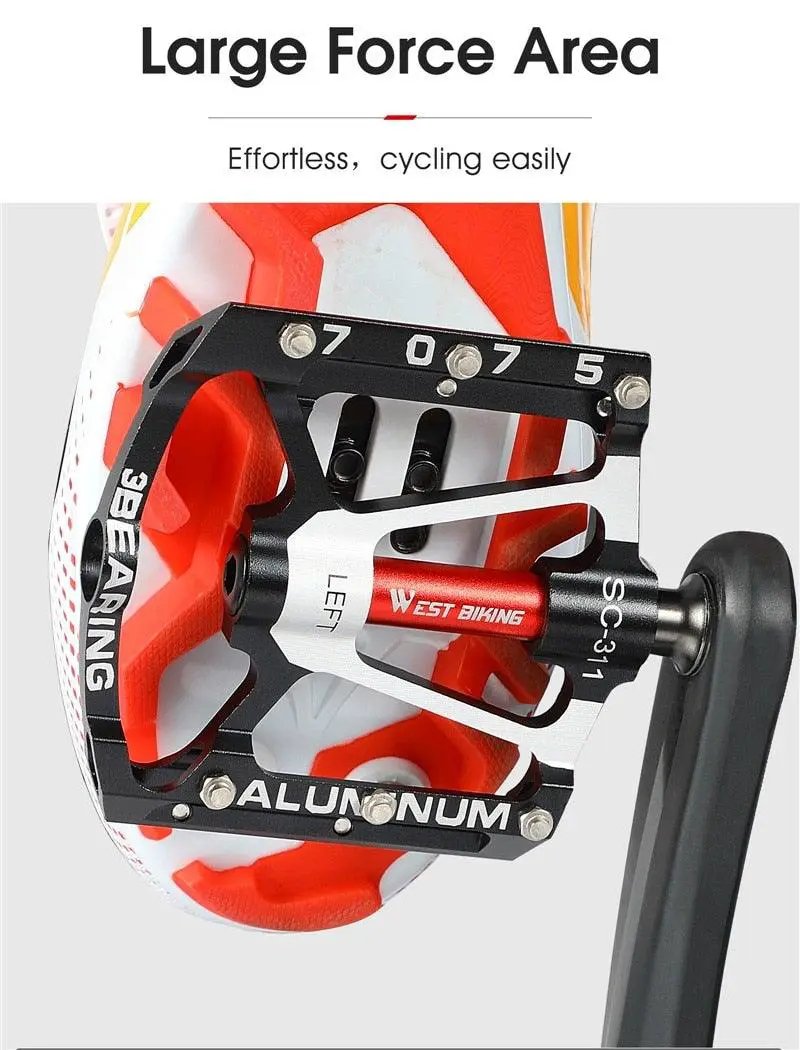 Ultralight Bicycle Pedals Sealed Bearings