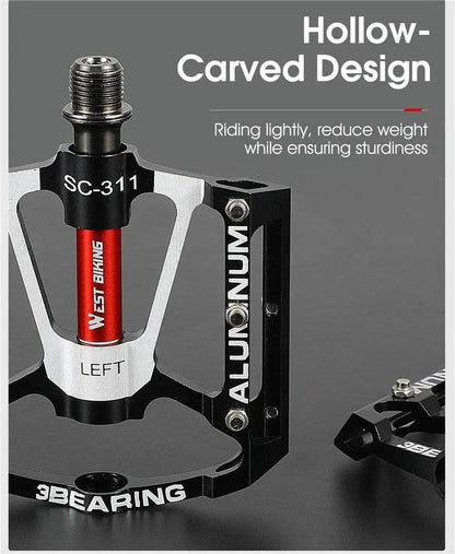 Ultralight Bicycle Pedals Sealed Bearings