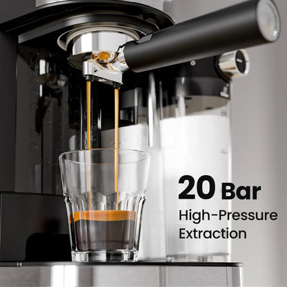3 in 1 Espresso Maker with Dual Heating System