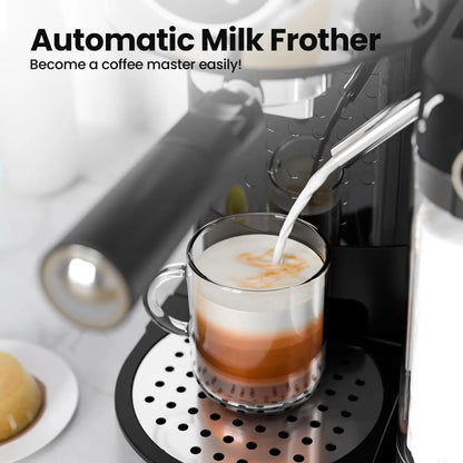3 in 1 Espresso Maker with Dual Heating System