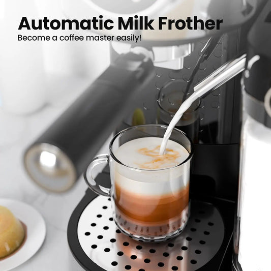 3 in 1 Espresso Maker with Dual Heating System