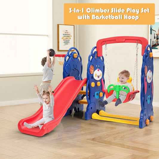 3-in-1 Toddler Climber and Swing Playset - Tampa Home & Garden Store