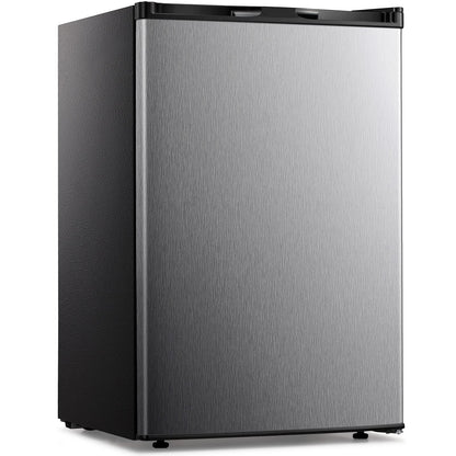 Congelador vertical Kismile, minicongelador de 3.0 pies cúbicos con puerta reversible simple 