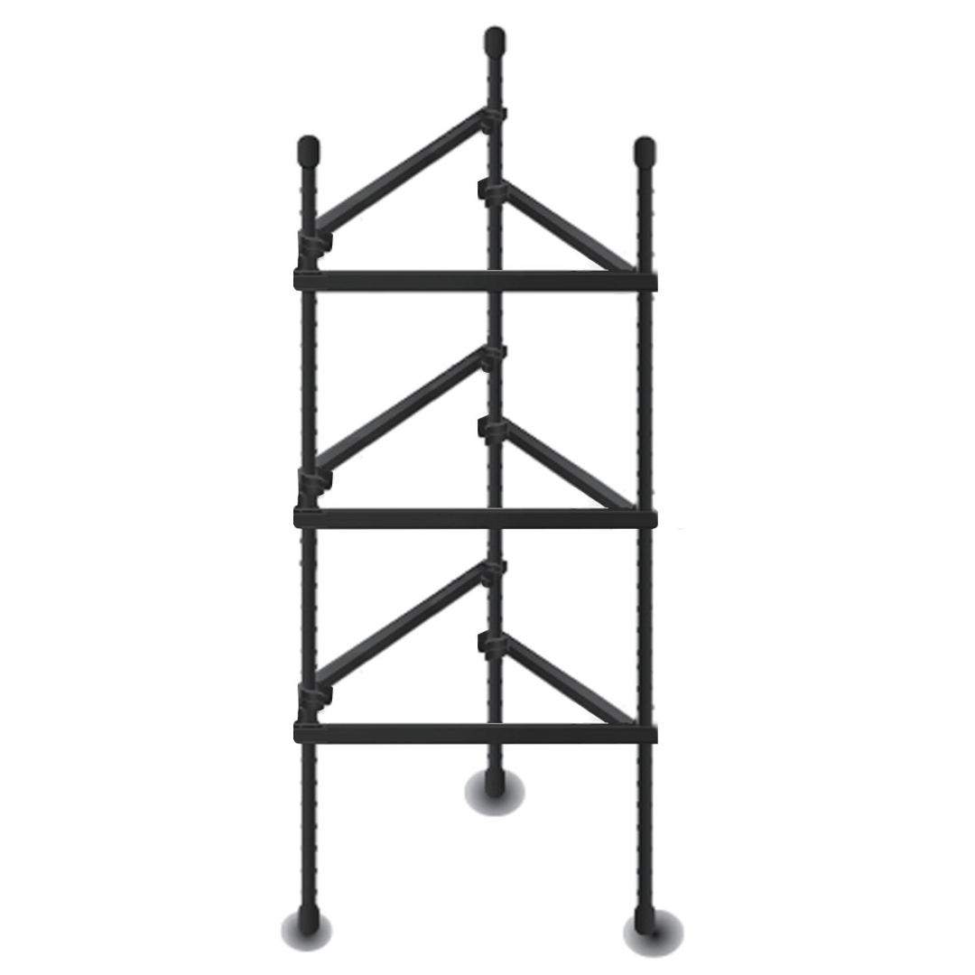 Plant support cage for tomatoes, cucumbers, beans and more.