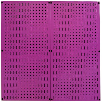 Metal Pegboard Tool Storage Wall Pack of Two