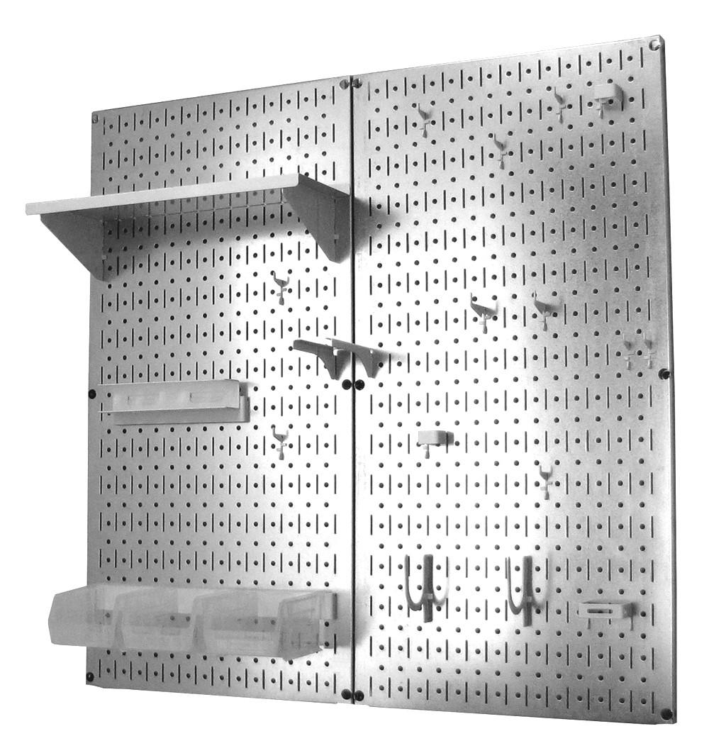 Heavy Duty Metal Pegboard Tool Storage Kit