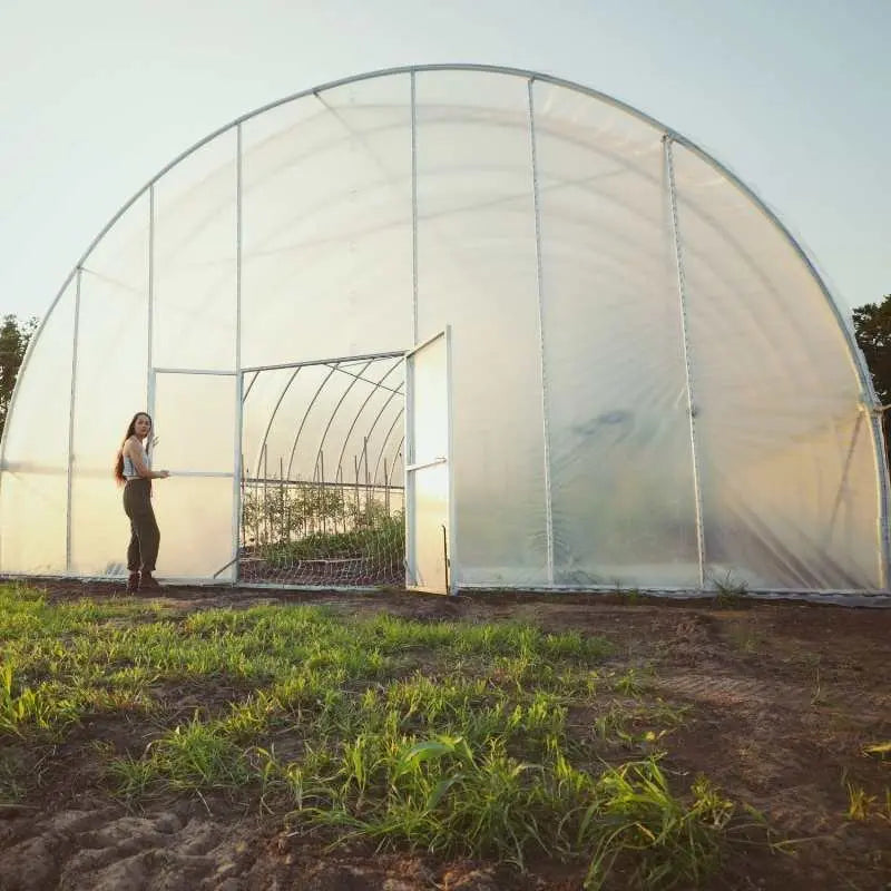 30'w Hoop House Greenhouse | Round Hoop Greenhouses - Tampa soil911.com