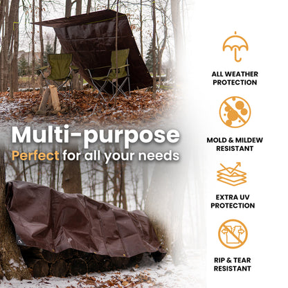 30’ x 50’ Super Heavy Duty Poly Tarp - Tampa Home & Garden Store