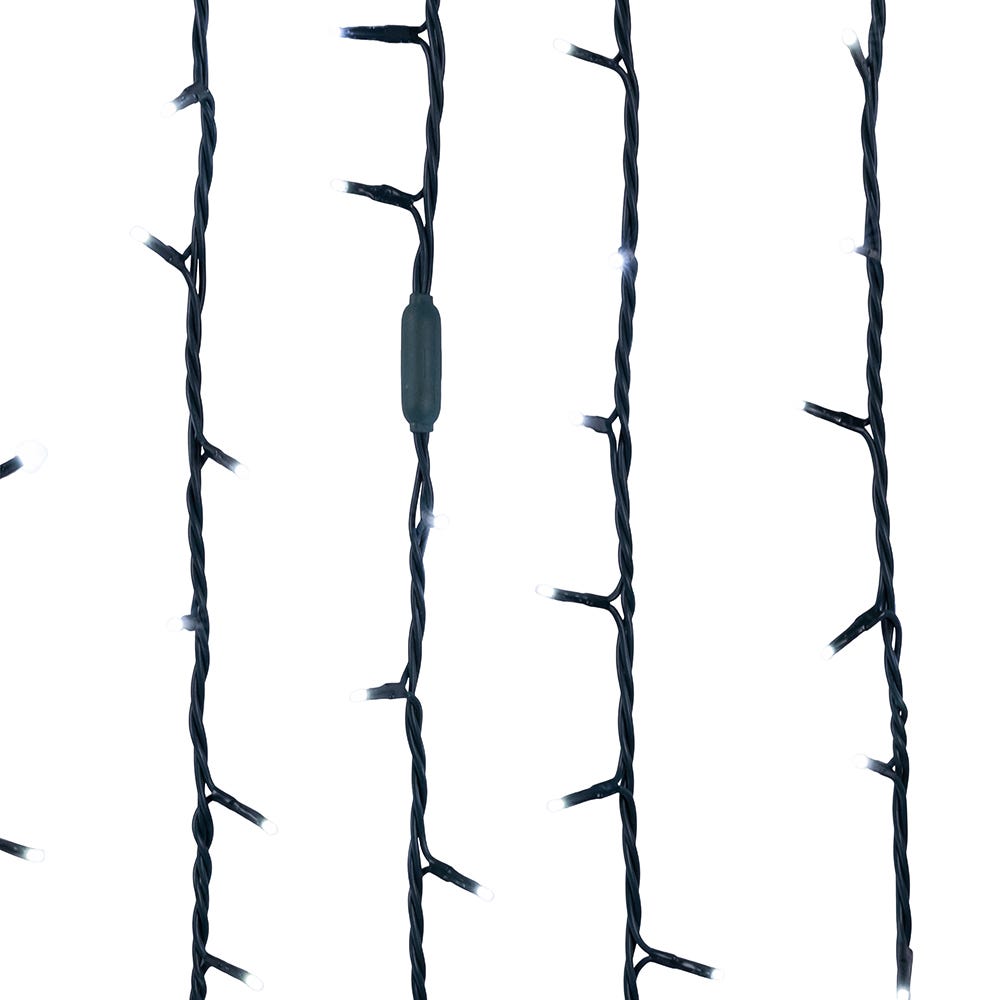 300-Light 3MM Cool White LED Green Wire String Lights - Tampa Home & Garden Store