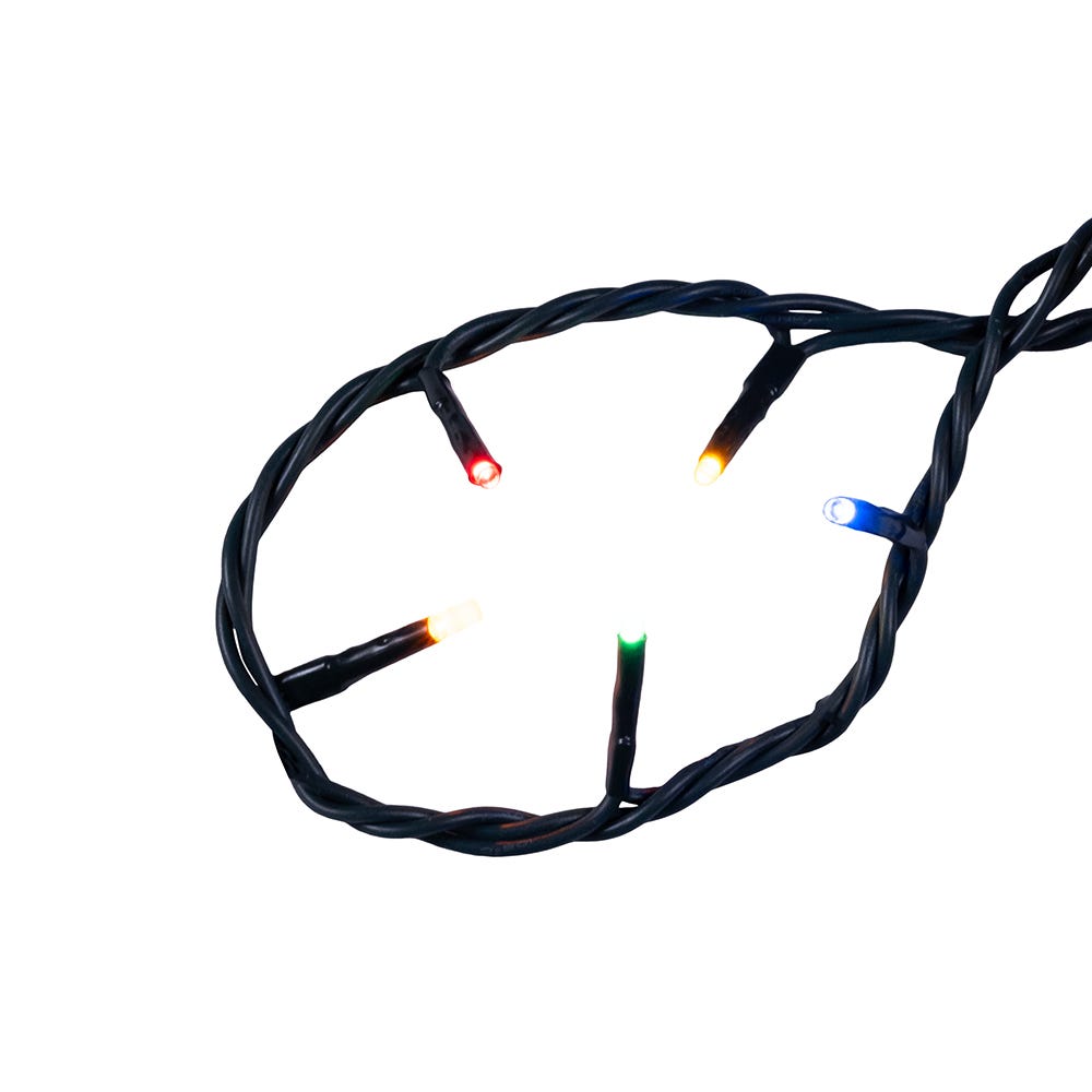 300-Light 3MM Multicolor LED Green Wire String Lights - Tampa Home & Garden Store