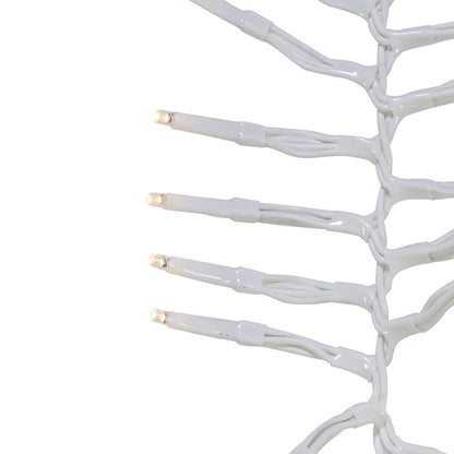 3000-Light Warm White LED White Wire Cluster Garland - Tampa Home & Garden Store
