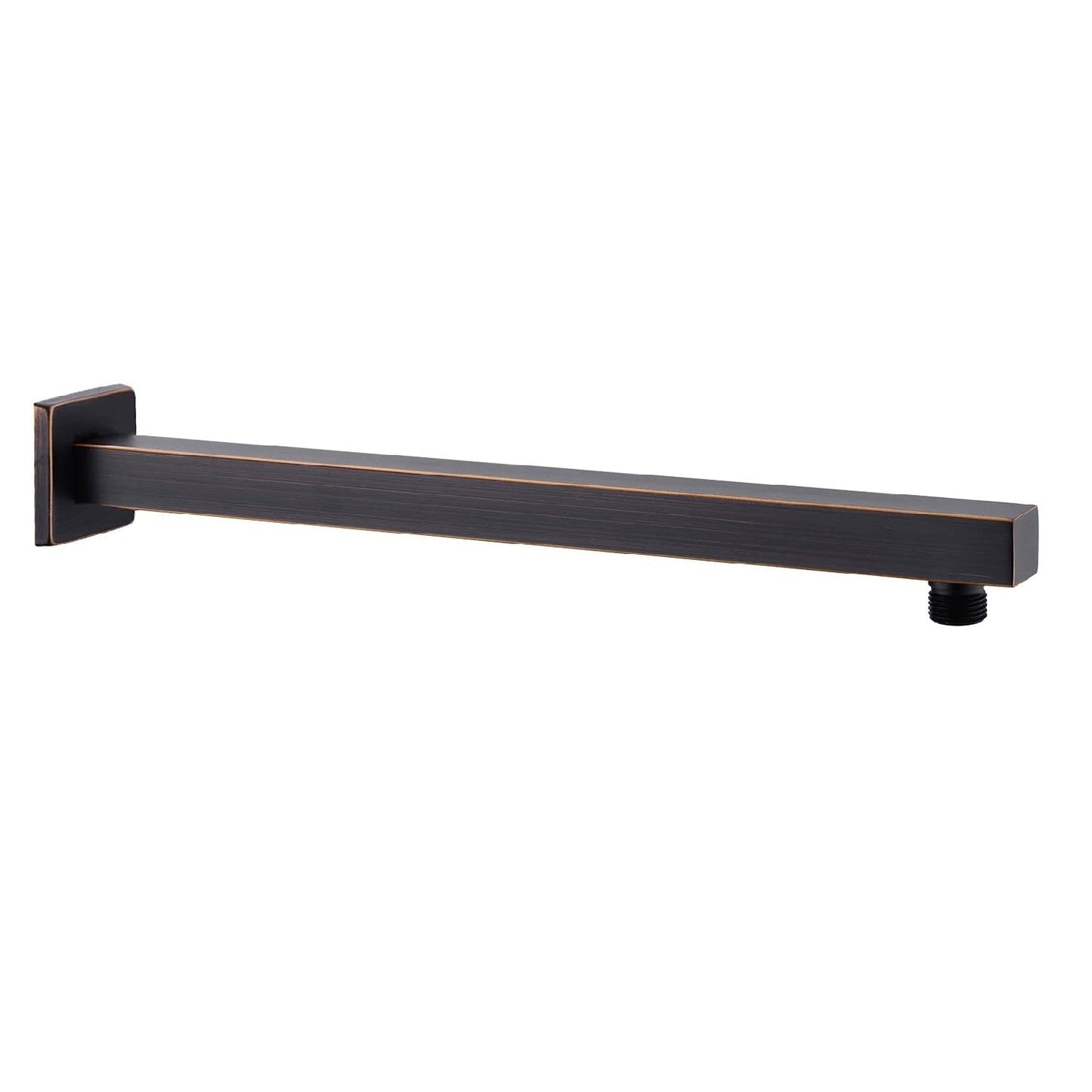 Oil rubbed bronze wall mount shower arm for rainfall square shower head, 10 inch length on Tampa Home & Garden Store