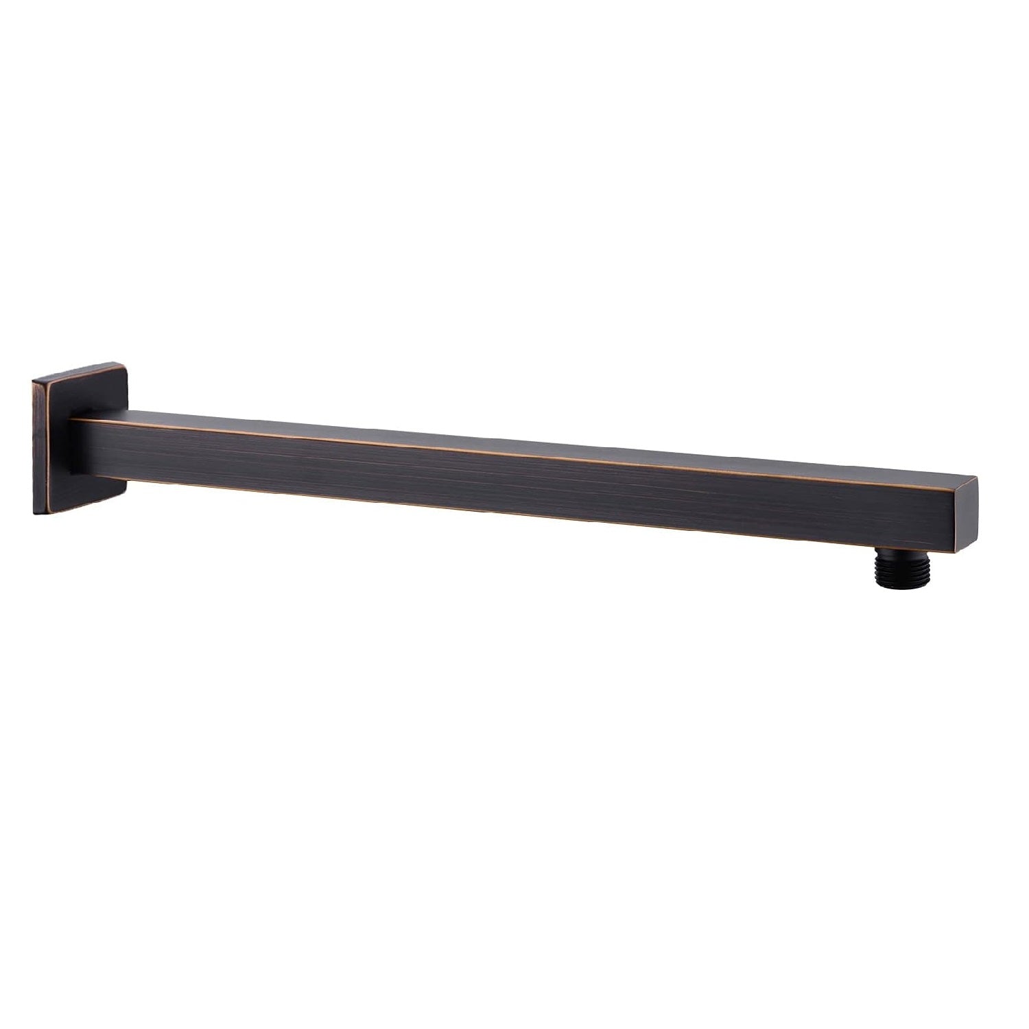 Oil rubbed bronze wall mount shower arm for rainfall square shower head, 10 inch length on Tampa Home & Garden Store